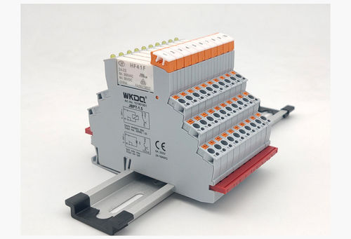 Module de relais de bornier pour interfaces PLC Connexion enfichable montée sur rail DIN