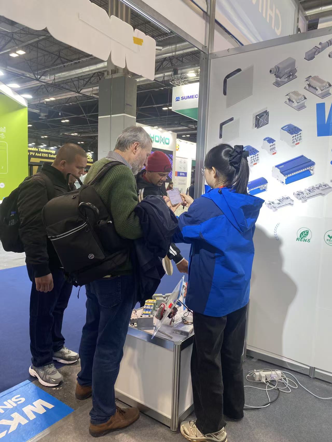 WONKE ELECTRIC fait forte impression au MATELEC 2025-Terminal Blocks !!