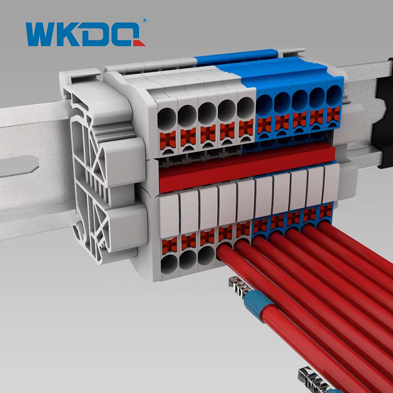 WONKE ELECTRIC - Borniers enfichables, augmentant l'efficacité du câblage de 50 %