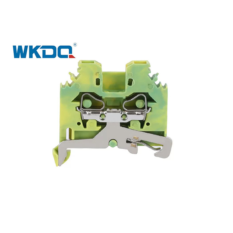 281-107 connecteur de bornier à ressort électrique universel 4mm couleur verte résistante aux vibrations standard