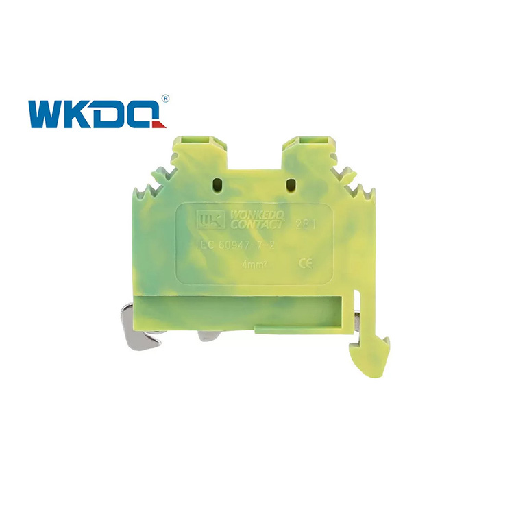 281-107 connecteur de bornier à ressort électrique universel 4mm couleur verte résistante aux vibrations standard