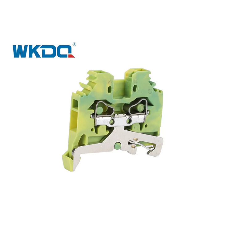 281-107 connecteur de bornier à ressort électrique universel 4mm couleur verte résistante aux vibrations standard