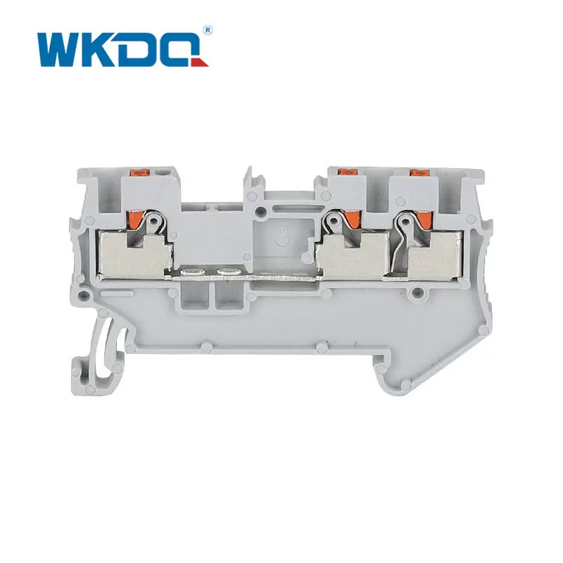 Alimentez par le bornier électrique de fil 1.5mm 1 entrée 2 bornes enfichables de sortie