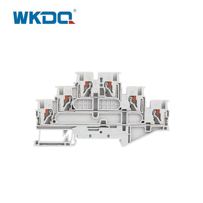 JPT2.5-3L Push In Terminal Block Din Rail Mounted Terminal Block