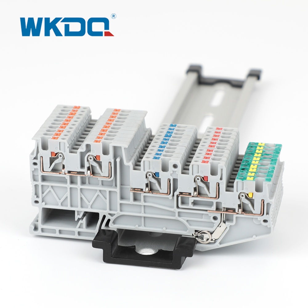 Bornier de mise à la terre JPTIO1.5 S 4 PE pour capteurs