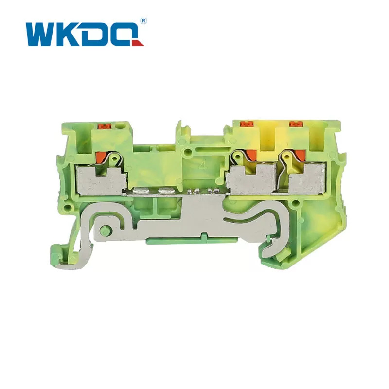 Blocs de connexion électriques jaunes et verts de petit fil de TB de multi-conducteur