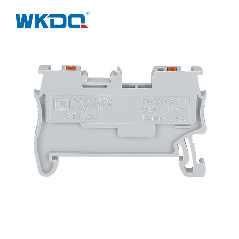 Bornier NS35 en nylon PA66 Din Rail