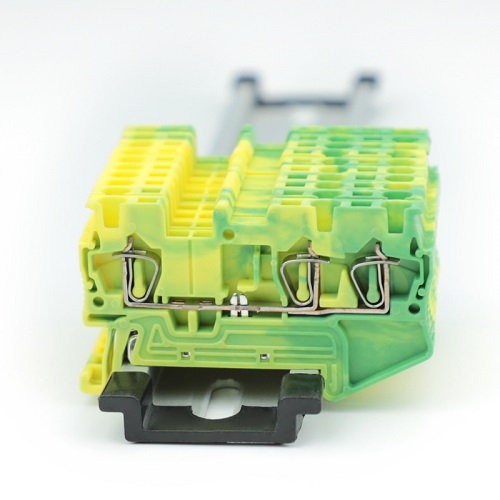 ST1.5-TW-PE 1,5 mm2 Cage à ressort Bloc de terminal PE sans vis