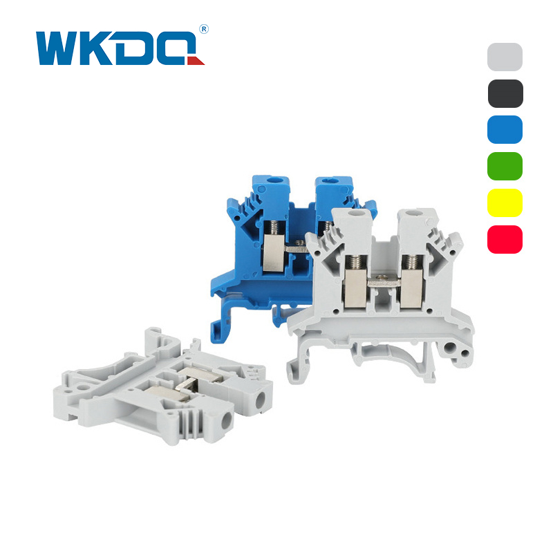 Alimentation de ZB par le bornier étiqueté séparément couleur grise matérielle en nylon